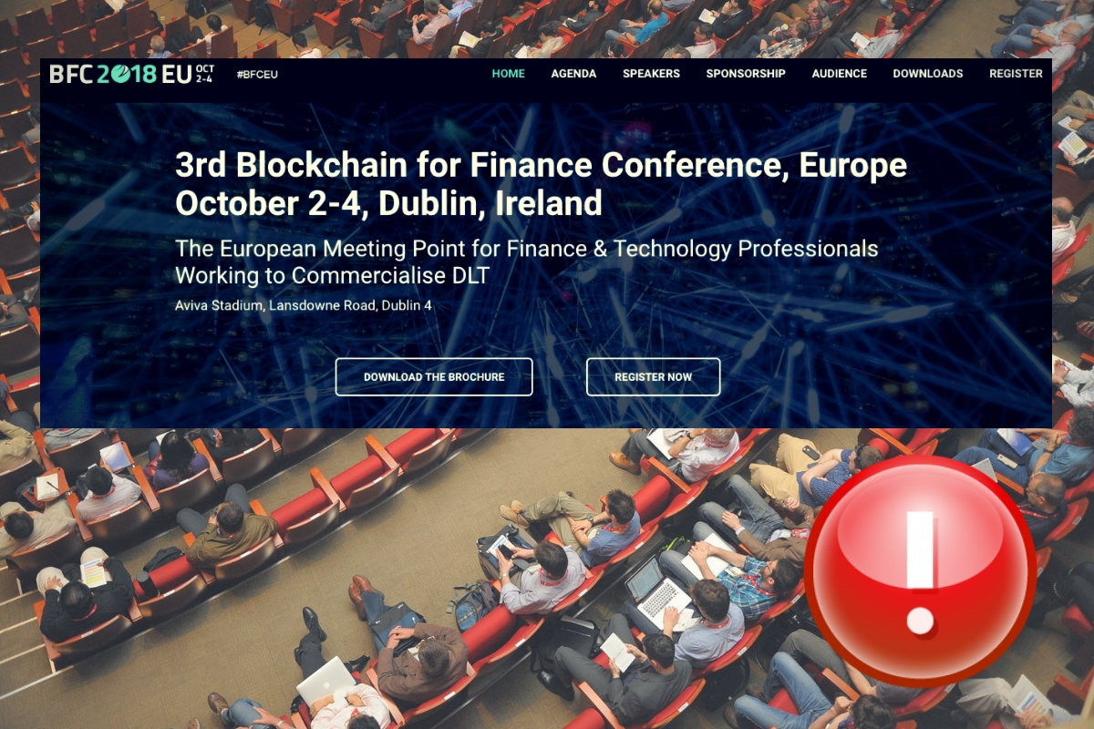 Fintech finance and blockchain conference