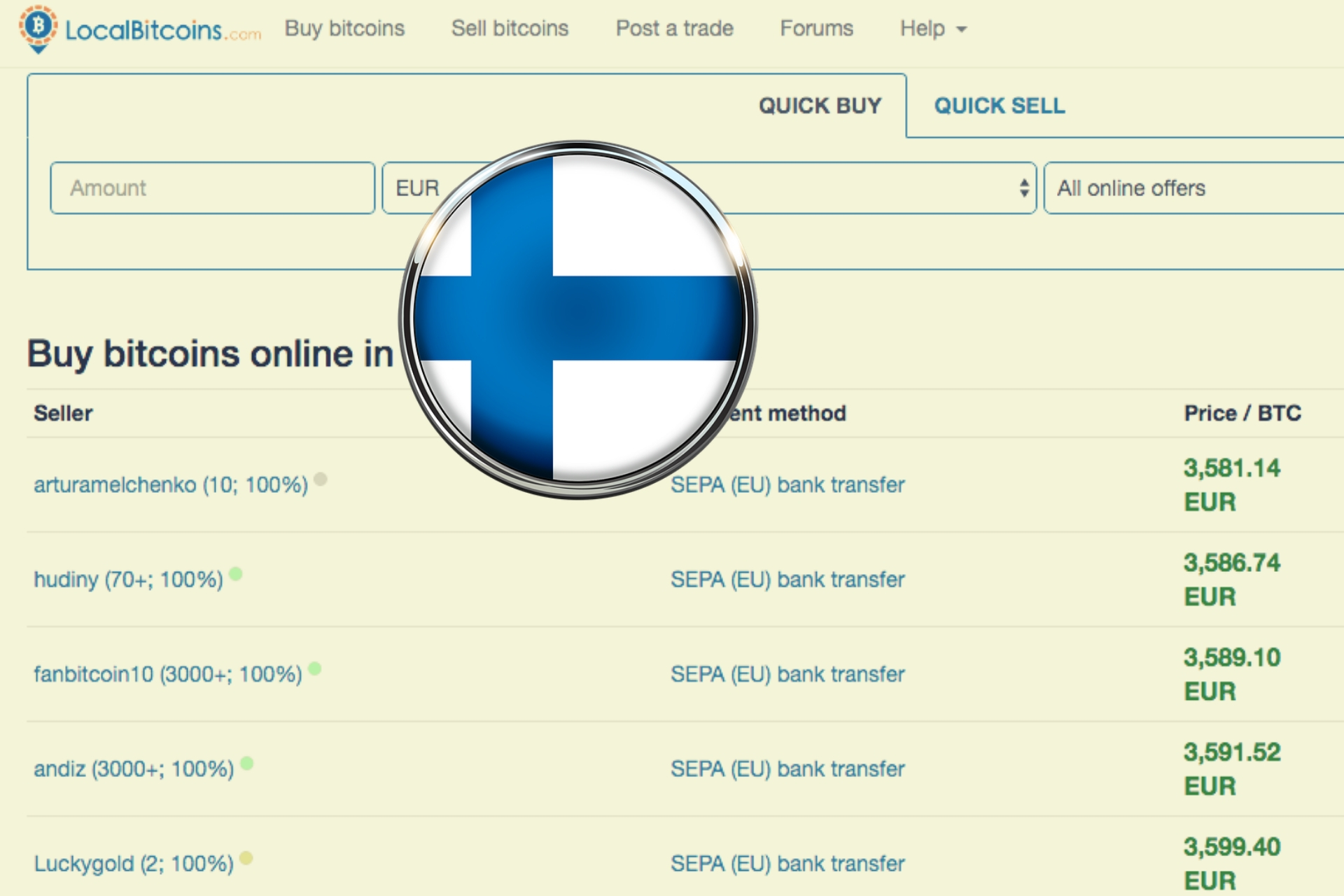 Localbitcoins To Be Supervised By Finland Regulatory Body Crypto Shib - 