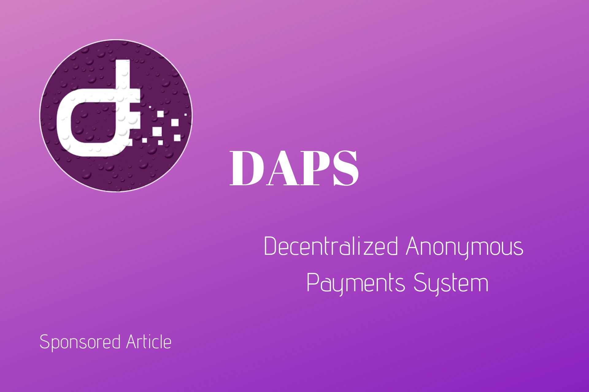 DAPS payment system